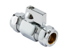 Minikuleventil 15 mm m/grep